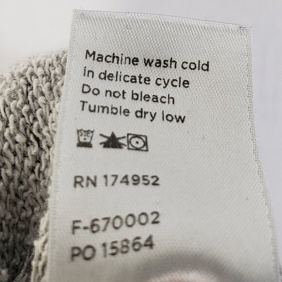 FLINT and TINDER Huckberry Men's Casual Shorts Gray Terrycloth Lounge size L - Picture 7 of 9